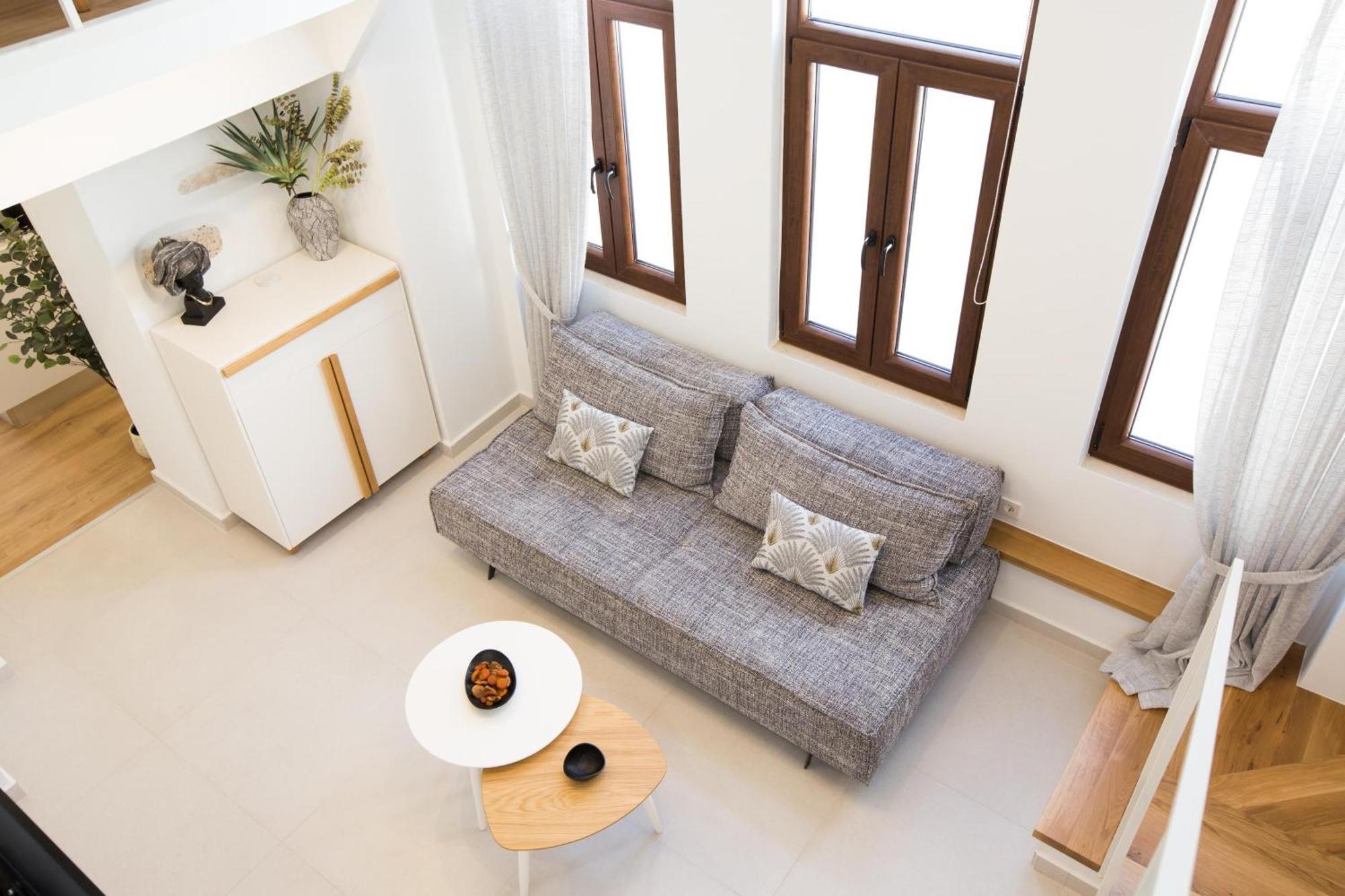 Le Bijou Luxury Upper Suite, roof garden with jacuzzi&unique views! Réthymnon Extérieur photo
